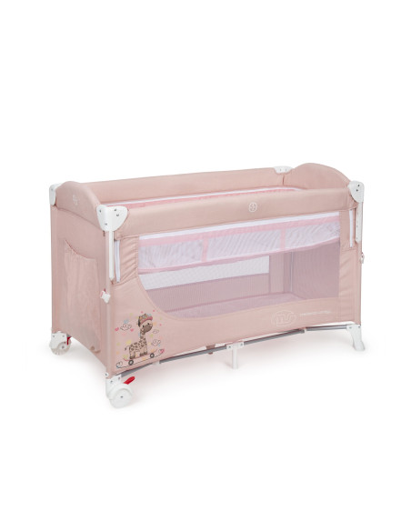 MS Innovaciones Cododo Lit de Voyage Ennis 0-36 mois - Rose Lit
