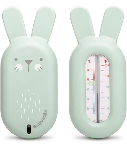 Suavinex Thermomètre de bain Hygge Baby - Vert Baignoire -