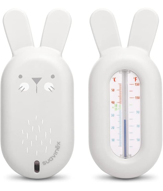 Suavinex Thermomètre de bain Hygge Baby - Gris Baignoire -