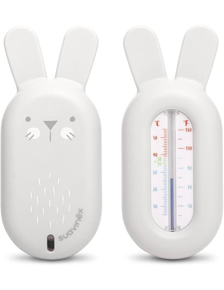Suavinex Thermomètre de bain Hygge Baby - Gris Baignoire -