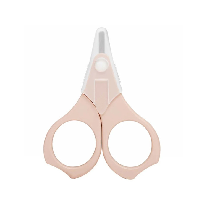 Suavinex Ciseaux arrondis bébé 0m+ Rose Accessoires de toilette