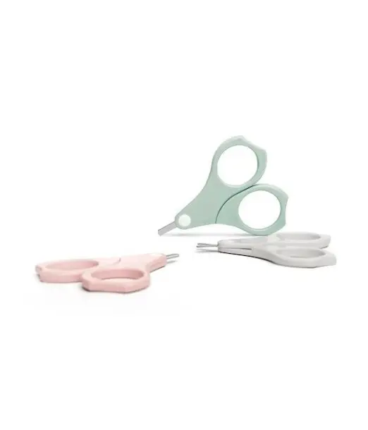 Suavinex Ciseaux arrondis bébé 0m+ Vert Accessoires de toilette 2