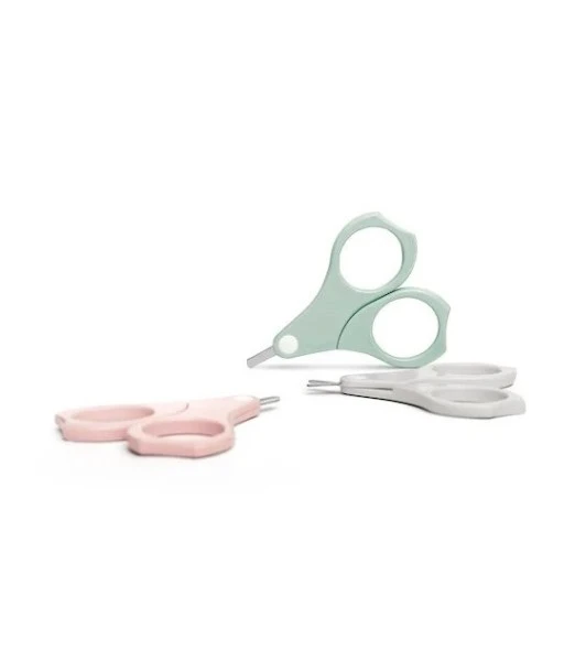 Suavinex rounded baby scissors 0m+ green 2