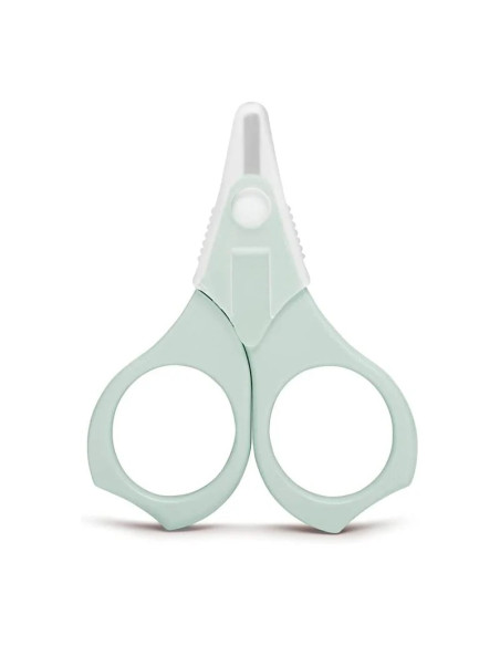 Suavinex Ciseaux arrondis bébé 0m+ Vert dans Accessoires de toilette chez Baby And Mom Maroc