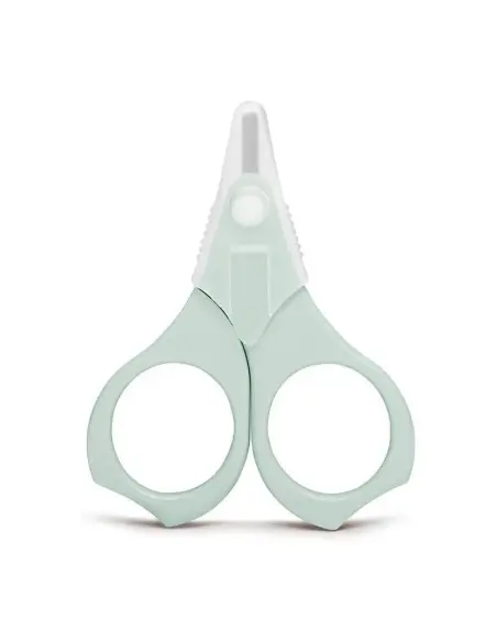 Suavinex Ciseaux arrondis bébé 0m+ Vert Accessoires de toilette