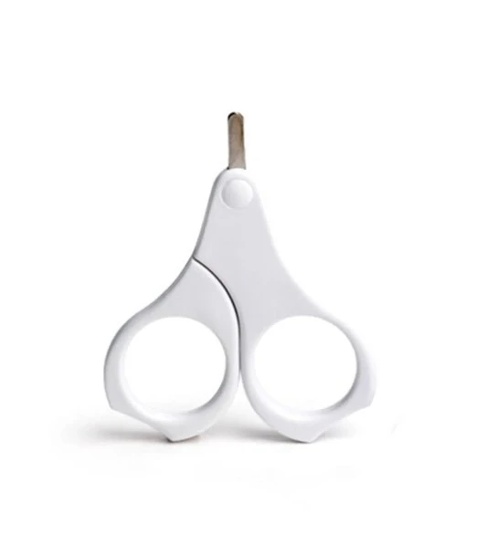Suavinex rounded baby scissors 0m+ white