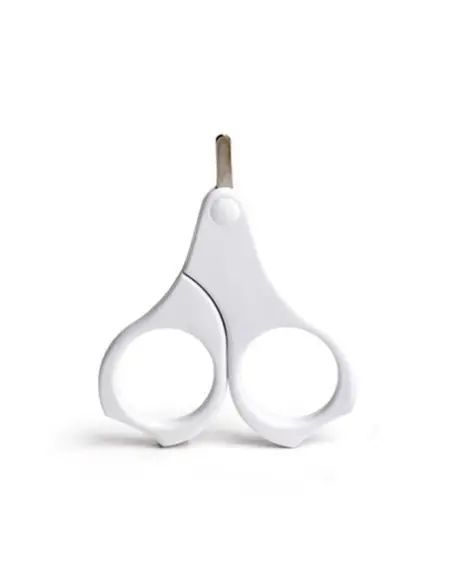 Suavinex rounded baby scissors 0m+ white