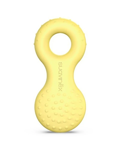 Suavinex teething ring stage 1 yellow 0m+