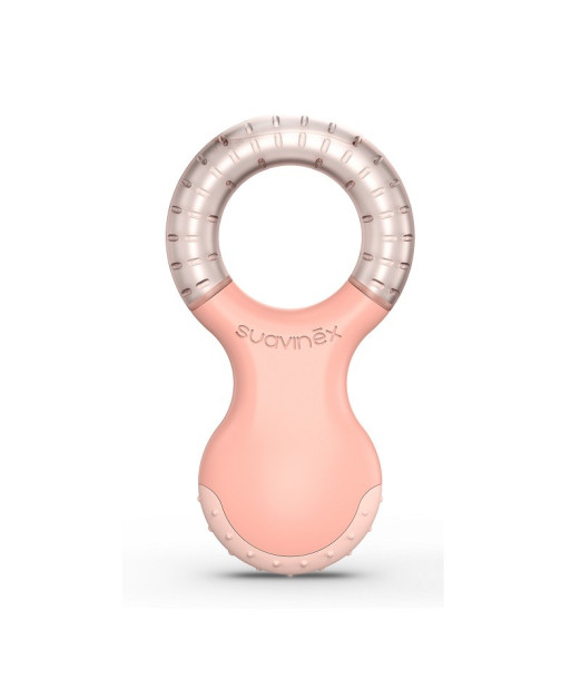 Suavinex Anneau de Dentition étape 2 Rose 0m+ Anneau de