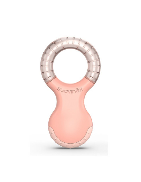 Suavinex Anneau de Dentition étape 2 Rose 0m+ Anneau de
