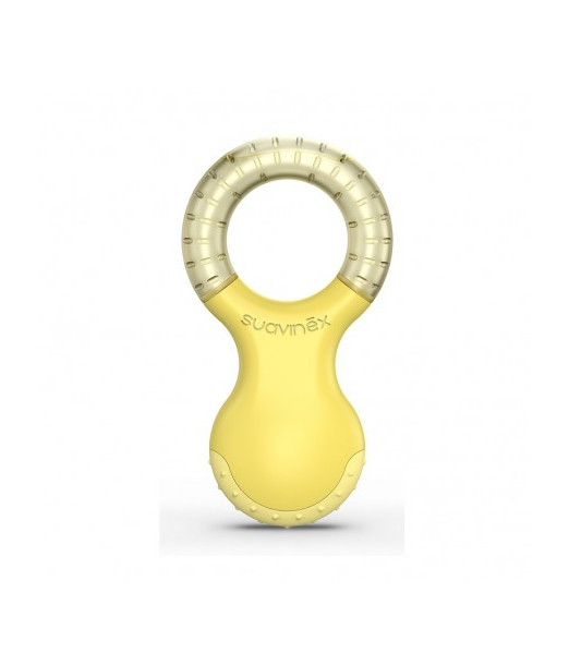 Suavinex Anneau de Dentition étape 2 Jaune 0m+ Anneau de