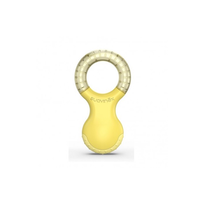 Suavinex Anneau de Dentition étape 2 Jaune 0m+ Anneau de