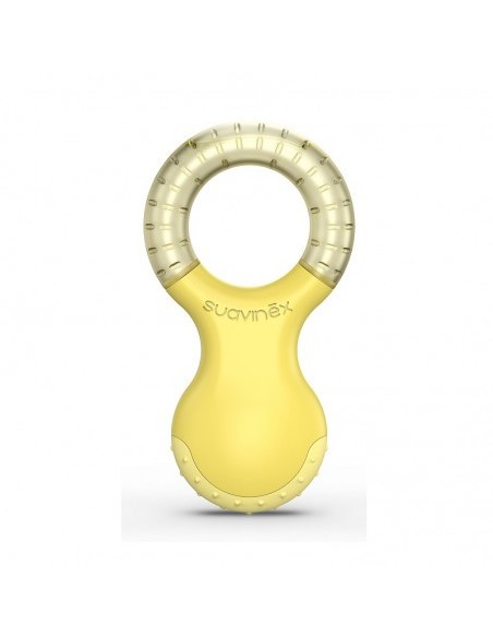 Suavinex Anneau de Dentition étape 2 Jaune 0m+ Anneau de