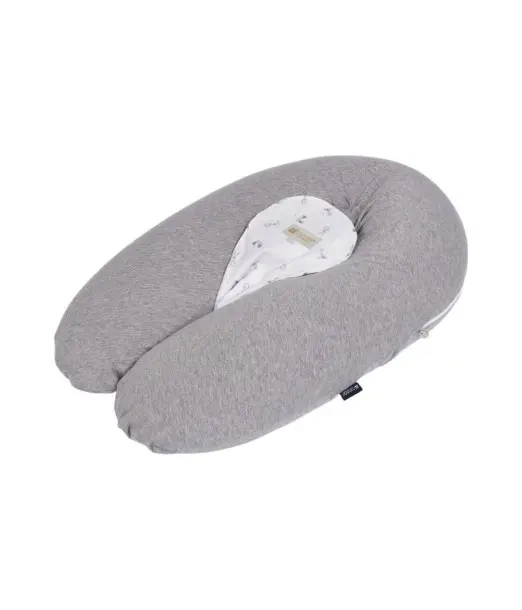Candide Coussin Multirelax 3en1 - Gris Chiné Lapin Coussin