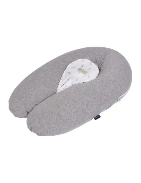 Candide Coussin Multirelax 3en1 - Gris Chiné Lapin Coussin