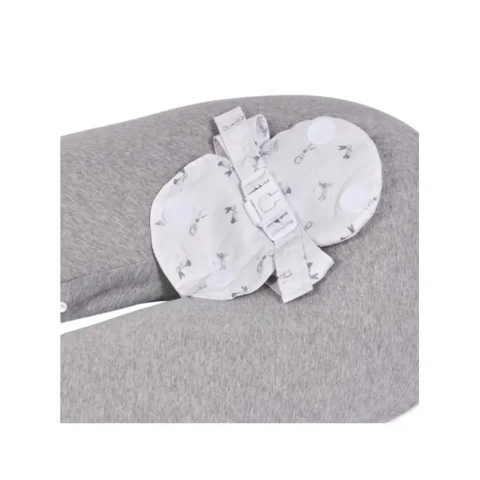 Candide Coussin Multirelax 3en1 - Gris Chiné Lapin Coussin