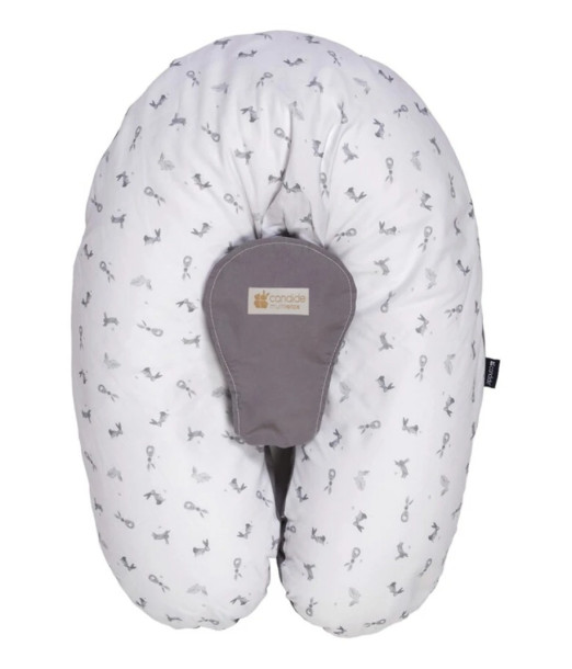 Candide Coussin Multirelax Jersey 3en1 - Coton Lapin au Maroc - Baby And Mom 2
