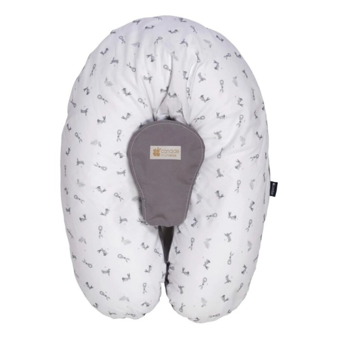 Candide Coussin Multirelax Jersey 3en1 - Coton Lapin dans Coussin d'allaitement chez Baby And Mom Maroc