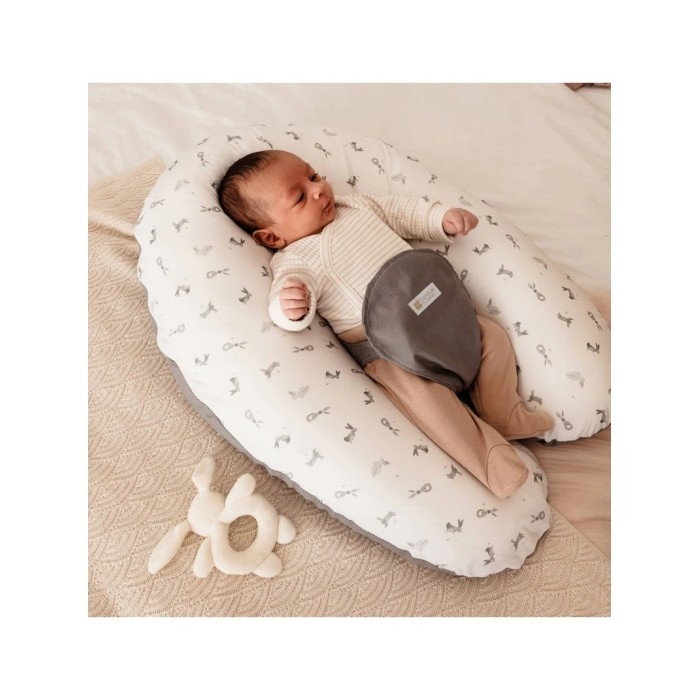 Candide Coussin Multirelax Jersey 3en1 - Coton Lapin dans Coussin d'allaitement chez Baby And Mom Maroc