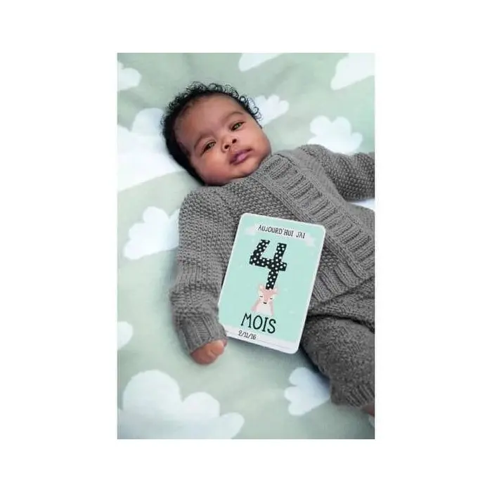 Cartes Milestone Ma première année en photos - Edition limitée