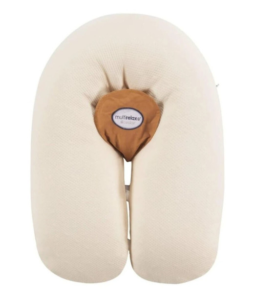 Candide Coussin Multirelax Jersey 3en1 matelassé - Coton Ecru au Maroc - Baby And Mom 2