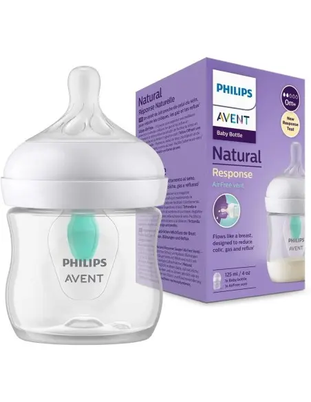 Avent Natural Response baby bottle 125 ml Airfree valve