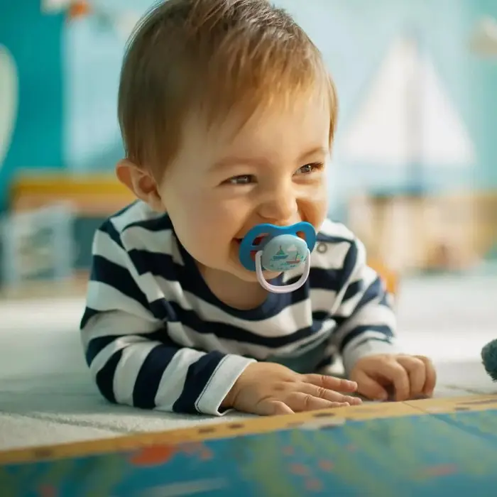 Sucette Avent Ultra Air Happy 6-18 mois Papa/Bateau Sucettes -