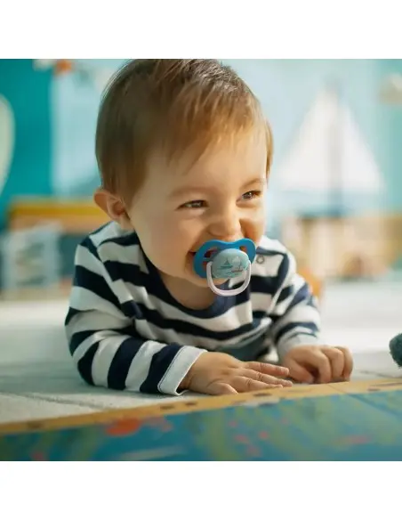 Avent Ultra Air Happy pacifier from 6 to 18 months Dad/Boat — photo 3