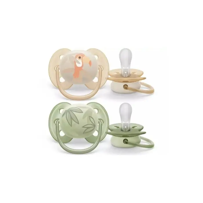 Sucette Avent Natural Ultra Soft 0-6 mois Boy Sucettes - Avent