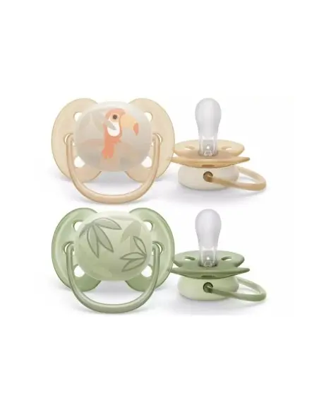 Sucette Avent Natural Ultra Soft 0-6 mois Boy Sucettes - Avent