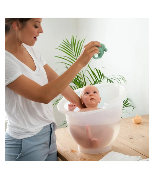 Doomoo Baignoire Shantala 0m+ Blanc au Maroc - Baby And Mom 2