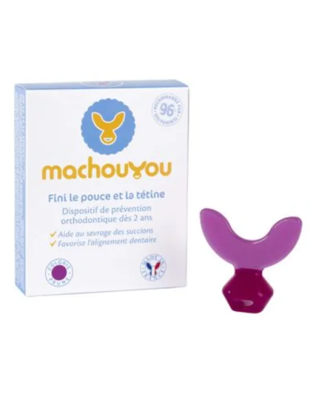 machouYou - No more thumb and pacifier! - Plum