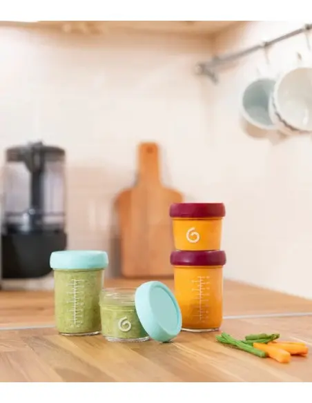 Babymoov Babybols glass jars 4x 220 ml — photo 4