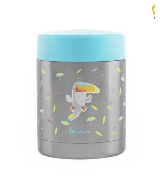 Badabulle Thermos Toucan Stainless steel insulated hot/cold container 350 ml