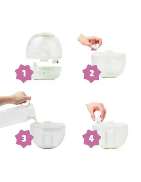 Badabulle Humidificateur - Veilleuse Bubble Humidificateur /