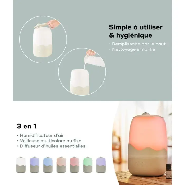 Babymoov Humidificateur d'air Wave Humidificateur /