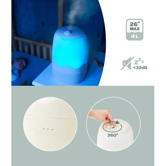 Babymoov Humidificateur d'air Wave Humidificateur /