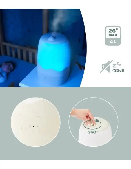 Babymoov Humidificateur d'air Wave Humidificateur /