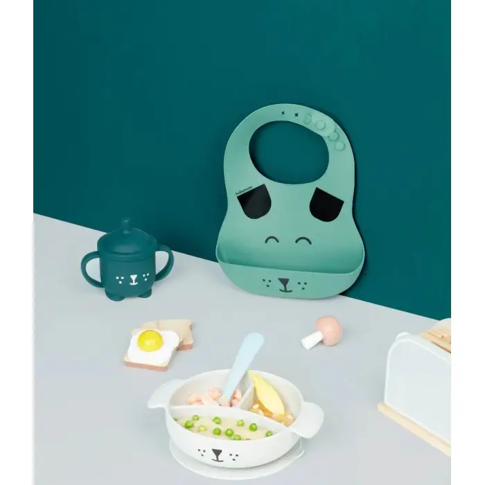 Babymoov Kit Repas Bébé LEARN'ISY Dog 15-24 mois (bol silicone