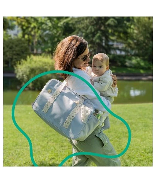 Badabulle Bowling diaper bag - Grey 2