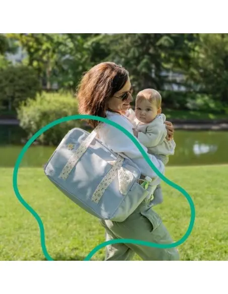 Badabulle Sac à langer Bowling - Gris Sac à dos - Badabulle