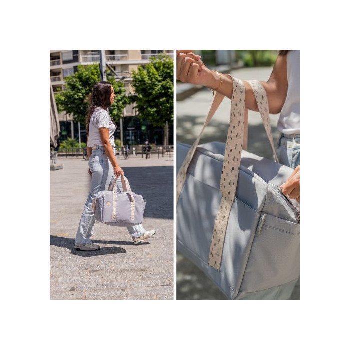 Badabulle Sac à langer Bowling - Gris Sac à dos - Badabulle