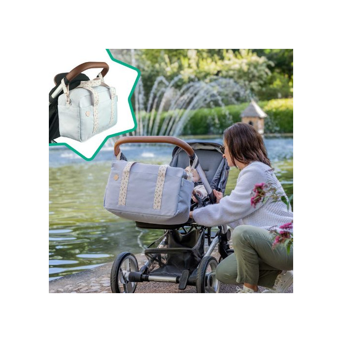 Badabulle Sac à langer Bowling - Gris Sac à dos - Badabulle