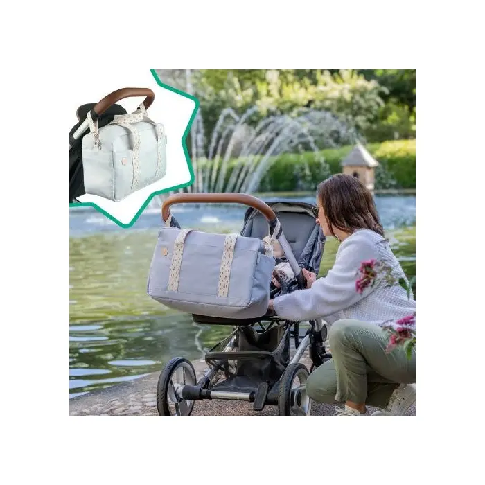 Badabulle Sac à langer Bowling - Gris Sac à dos - Badabulle