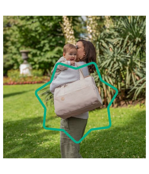 Sac à Langer Pocketstyle - Crème Sac à main - Badabulle Maroc 2