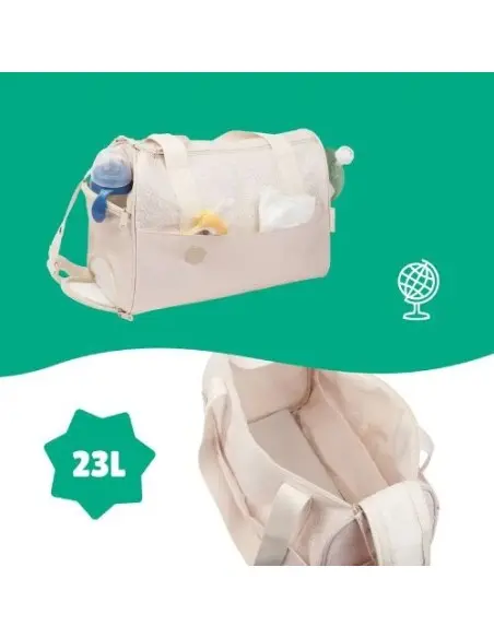 Badabulle Pocketstyle diaper bag - cream — photo 7