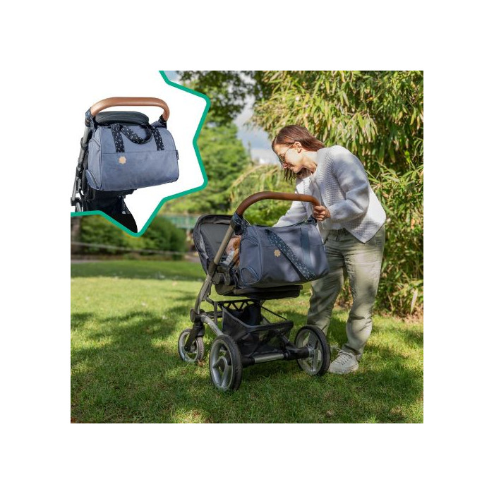 Sac à Langer Pocketstyle - Bleu Sac à main - Badabulle Maroc