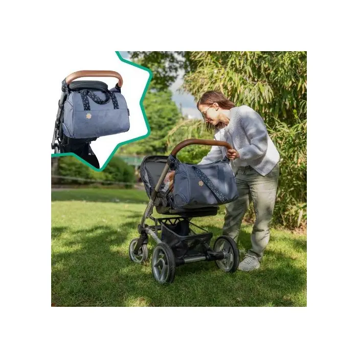 Sac à Langer Pocketstyle - Bleu Sac à main - Badabulle Maroc