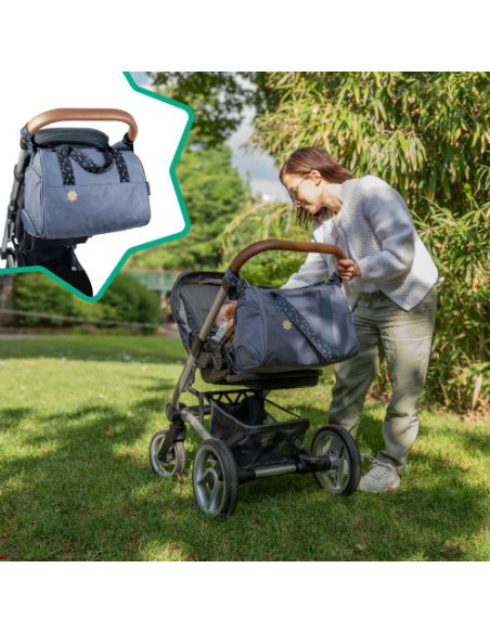 Sac à Langer Pocketstyle - Bleu Sac à main - Badabulle Maroc