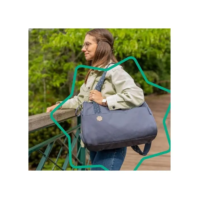 Sac à Langer Pocketstyle - Bleu Sac à main - Badabulle Maroc